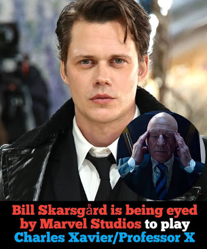 Bill Skarsgård is reportedly a top contender for the role of Charles Xavier  (Professor X) in Marvel Studios' upcoming live-action X-Men reboot,  according to industry insiders and Hollywood trade reports. The 35-year-old