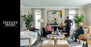 Farmhouse interiors, industrial interiors, rustic interiors. Home Tiffany Brooks Interiors Illinois