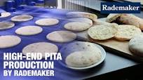 🫓 High-End Pita production by Rademaker #Pita #Flatbread #production  #Bakery #machine #equipment