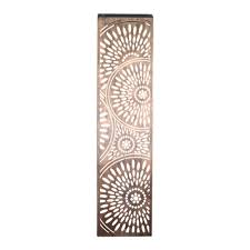 Bronze sculpture ibex on marble, metal patina colored sculpture, hand made bronze gift for him or. Exhart Gold Filigree With Circle Pattern Solar Bronze Metal Wall Art In The Wall Art Department At Lowes Com