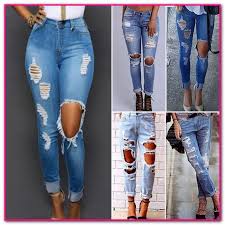 Beim shopping hat man allerdings oft das gefühl, dass gerade die zerrissenen hosen besonders teuer sind. Ø¨ÙÙØ¯ Ø¹ÙÙ Ø§ÙØ­Ø³Ø§Ø¨ ÙØ§Ø¨ÙØ³ Boyfriend Jeans Mit Lochern Natural Soap Directory Org