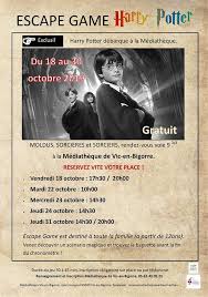 Check spelling or type a new query. Escape Game Harry Potter