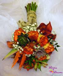 Bird Of Paradise Bouquet Fall Color Bouquet With Succulents Bird Of Paradise Roses Mini Callas Babies Breath Wedding Bouquets Bride Colorful Wedding Bouquet Bouquet