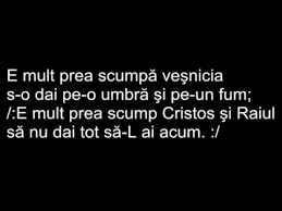 E mult prea scumpă viața asta. E Mult Prea Scumpa Viata Asta Negativ Crestin Cu Versuri Youtube