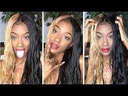 Going Back Half Blonde Half Black Blondehair Wigs Half Hairstyleideas Hairstyles Tipsandtricks Natural Mixed Hair Natural Hair Inspiration Hair Pieces