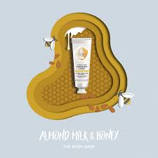 Ethically sourced, inspired by nature, the body shop is committed to banning animal testing. The Body Shop Illustration Milk And Honey The Body Shop Shop Illustration