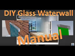 Here is diy fountain ideas to give you an inspiration and give you some ideas for your weekend project. Diy Indoor Waterfall Fountain How To Build A Glass Water Wall Feature Construction Manual Youtube