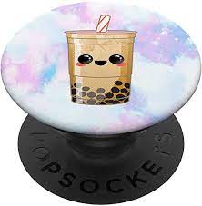 Boba tea ramen cute kawaii bubble milk tea shirt ⁄ sale. Amazon Com Kawaii Bubble Tea For Cute Boba Tea Lovers Popsockets Popgrip Swappable Grip For Phones Tablets