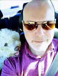 On our way back home to Utah. Winnie loves her road trips.