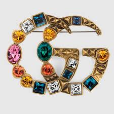 crystal double g brooch gucci fashion jewelry for women 515149i74868512 crystal brooch jewelry stores womens fashion jewelry