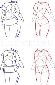 Back to the basics of drawing anime! How To Draw Female Body Shapes