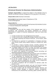 Develop financial policies to ensure operational efficiency. Job Description