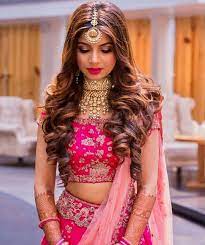 Wedding Reception Hairstyles Trending In Indian Weddings Wedmegood Indian Bride Hairstyle Wedding Reception Hairstyles Indian Hairstyles