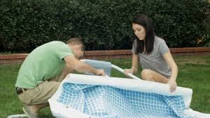 Intex Prism Frame Piscine Rettangolari Youtube