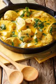 Poulet Au Curry Et Lait De Coco Recette Recette Poulet Curry Recette Poulet Coco Recette Poulet Curry Coco
