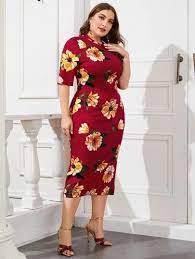 Shein Plus Size Dresses Print Dress Plus Size Dresses Dresses