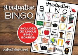 Cut the graduation bingo cards and hand out a bingo card to each participant. Graduation Bingo Worksheets Teaching Resources Tpt