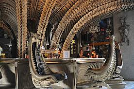 Antique 5 piece dining set round. The Hr Giger Bar Kalchbuhl Center Ultrawolvesunderthefullmoon