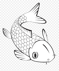 Download and print free seafood coloring pages. Pond Fish Coloring Pages Clipart 5561793 Pinclipart