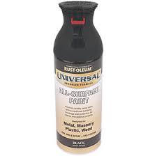 Universal spray paint painter's touch 2x ultra cover. Rust Oleum Universal Spray Paint Matt Black 400ml Spray Paints Screwfix Com
