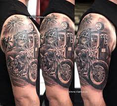 The tattoos of past and future presidents of the united states aren't all serious portraits. Past Present Future Arrows Floating In The Galaxy Tattoo Com