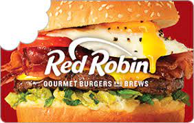 Your gift card is redeemable for anything on our menu at participating red robin® canada restaurants. Red Robin Egift Cards Food Restaurants Egifter