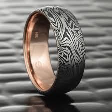 Check spelling or type a new query. Domed Titanium Black Zirconium Band With A 14k Rose Gold Liner Dark Burl Steven Jacob