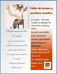 Vidam A C Vida Digna Para Personas Adultas Mayores Nuevo Taller De Lectura Y Escritura Creativa Lectura Y Escritura Taller De Lectura Escritura Creativa