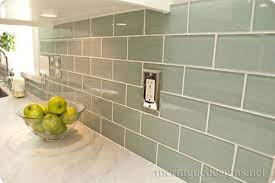 Install shimmering metal or copper tile—like this penny round pattern—to make your walls a stunning element of your home. 4 Subway Tile Ideas For Your Kitchen Backsplash And Bathroom Kitchen Marble Kitchen Tiles Backsplash Green Subway Tile