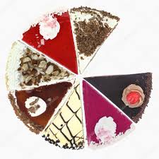 Pie Chart Of Cake Slices Stock Photo Viperagp 9182808