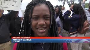 McIntosh High School students stage walkout in support of Principal