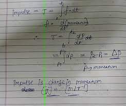 In collisions of macroscopic bodies, some kinetic energy is turned into vibrational energy of the atoms, causing a heating effect, and the bodies are deformed. How To Find Dimension Of Impulse