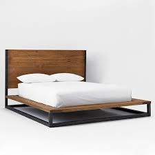 Copenhagen Reclaimed Wood Bed Modern Bedroom Furniture Bed Design Platform Bed Designs