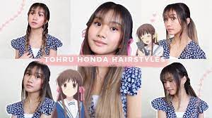 tohru honda inspired hairstyles - YouTube