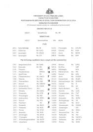 The pgdiped is also available with an endorsement in one of seven areas. Results Released Postgraduate Diploma In Education Weekend Examination 2015 2016 Colombo University Teacher