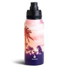 Manna Dual Lid Bottle - Blue, 1 Gal - Gerbes Super Markets