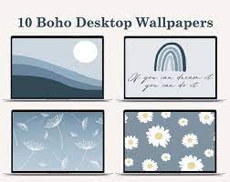 Boho Desktop Wallpaper Laptop Wallpaper Macbook Wallpaper Etsy In 2021 Macbook Wallpaper Desktop Wallpaper Boho Wallpaper