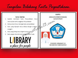 Contoh Kartu Perpustakaan Versi Words Doc Kartu Perpustakaan Perpustakaan Kartu
