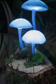 Mushroom Lamp By Thesnowmade Nature Decor Mushroom Lights Mushroom Lamp