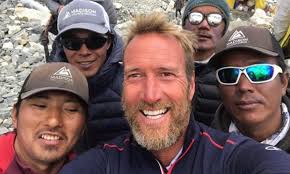 Adventurer Ben Fogle completes Mount Everest climb