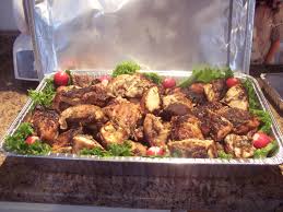 This dish is not nearly as hard as it looks. Jamaican Jerk Chicken I Make For My Friend Party Jamaican Party Rasta Party Carribean Party