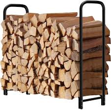 You can use a sponge steeped in water to clean off excess. Amazon Com Amagabeli 4ft Firewood Rack Outdoor Log Rack Holder Fireplace Heavy Duty Wood Stacker Patio Deck Metal Kindling Logs Storage Stand Steel Tubular Wood Pile Racks Outside Accessories Black Without Cover