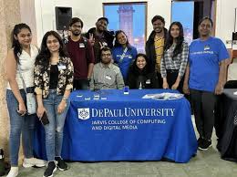 DePaul at the Women in Data Science Chicago.