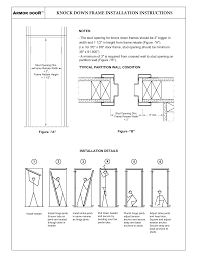 Technical experts have computed many combinations of these variables and present a variety of solutions in the form of span tables. Armor Door Vsdfpkd3684er Vsdfrkd3680er Vsdfpkd3680el Vsdfpkd3684el Installation Guide Manualzz