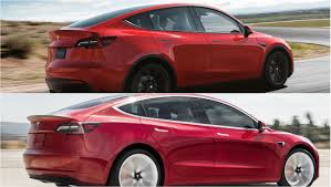 Visual Comparison 2020 Tesla Model Y Vs 2019 Tesla Model 3 Top Speed Tesla Model Tesla Latest Cars