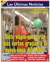 Un partido de fútbol a la semana y presentadores de noticias de cnn resultados del estudio clínico de sinovac en chile: Newspaper Las Ultimas Noticias Chile Newspapers In Chile Wednesday S Edition January 23 Of 2019 Kiosko Net