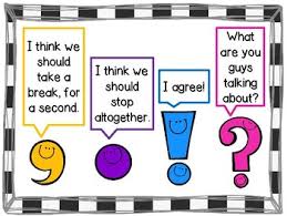 Punctuation Anchor Chart Worksheets Teaching Resources Tpt