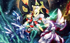 Dialga, palkia, and giratina battled arceus and it soon puts sheena and the others in the past to uncover the act of betrayal sheena's ancestor it was revealed that giratina imprisoned both dialga and palkia in the distortion world before setting off into the current dimension to wreak havoc. Dialga And Palkia Wallpapers Top Free Dialga And Palkia Backgrounds Wallpaperaccess