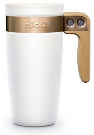 Ello Fulton Bpa Free Ceramic Travel Mug With Lid 16 Oz Mugs Glass Coffee Mugs Coffee Thermos