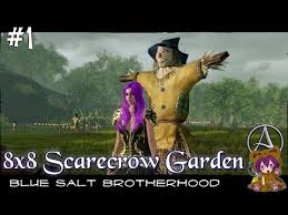 Archeage Unchained 8x8 Scarecrow Garden Blue Salt Brotherhood Questline 1 Youtube